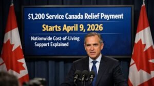 $1,200 Service Canada Relief Payment Starts April 9, 2026 – Nationwide Cost-of-Living Support Explained