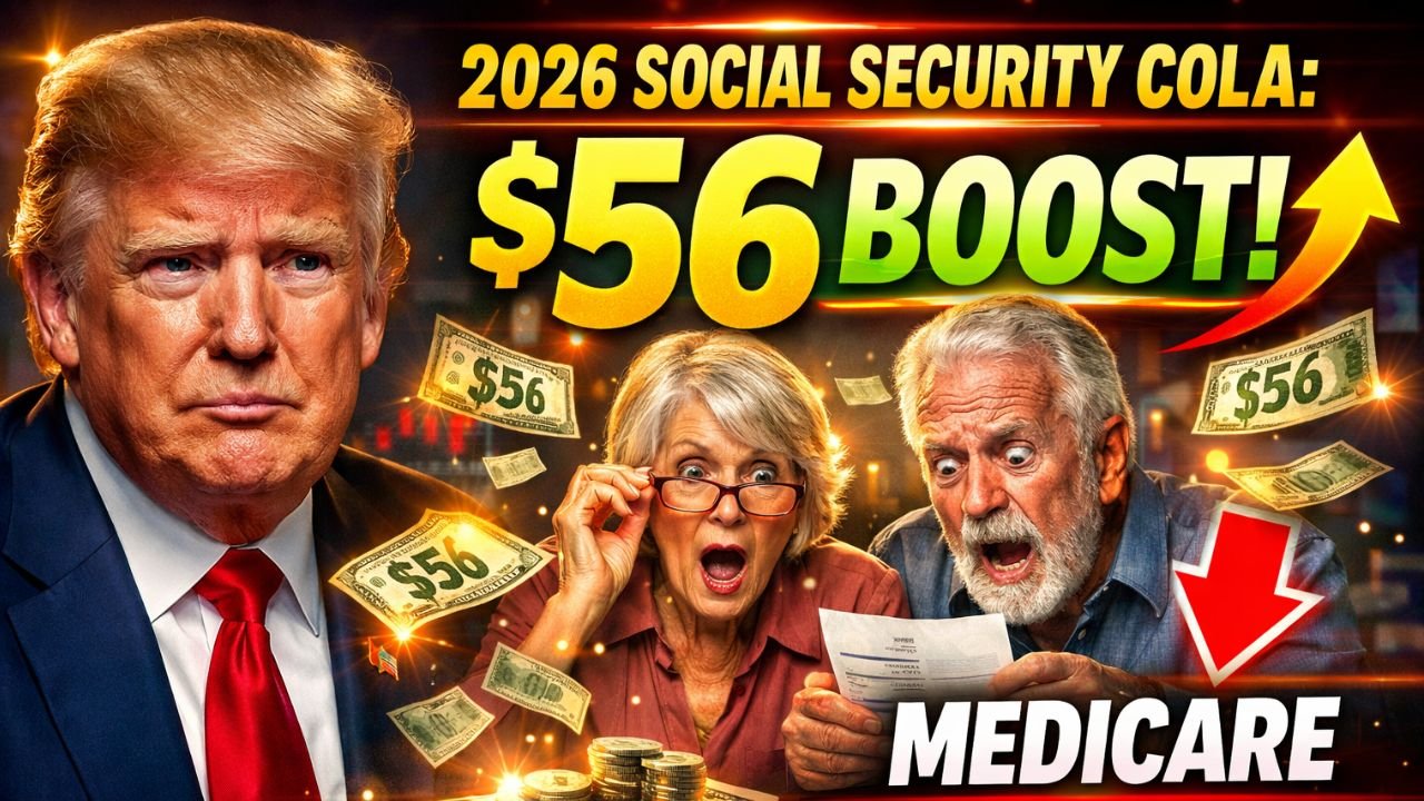 2026 Social Security COLA Raises Retirees’ Payments by $56, But Medicare Reduces Most Benefits
