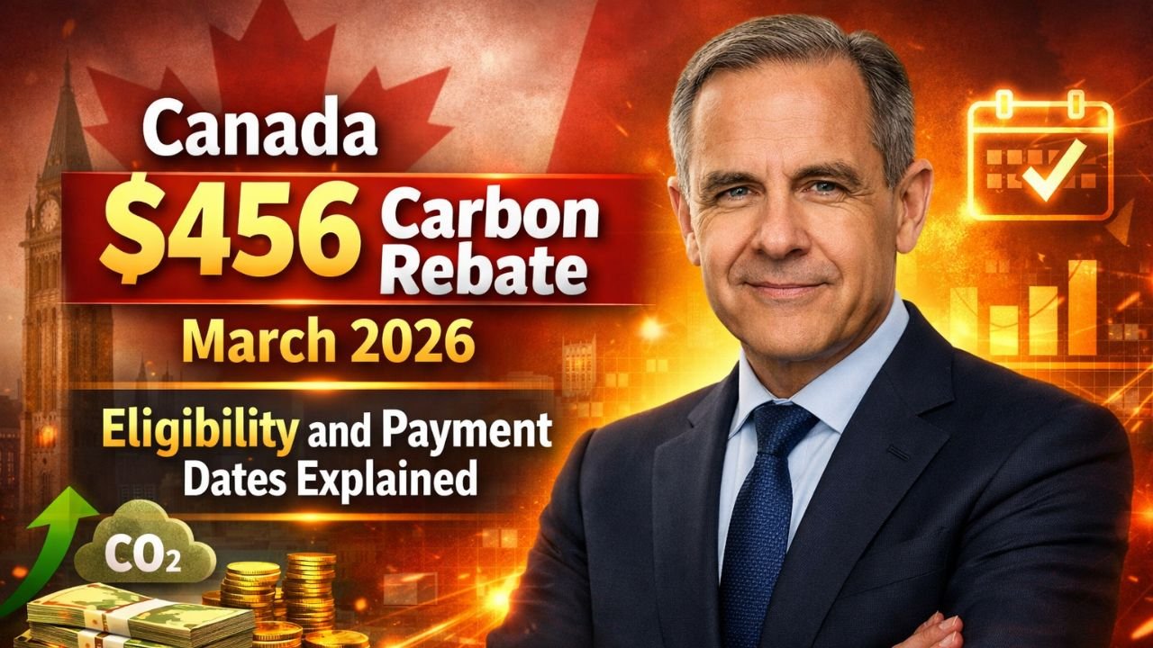 Canada $456 Carbon Rebate March 2026: Eligibility and Payment Dates Explained