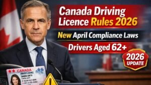 Canada Driving Licence Rules 2026: New April Compliance Laws for Drivers Aged 62+
