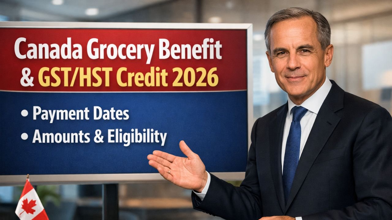 Canada Grocery Benefit & GST/HST Credit 2026: Payment Dates, Amounts & Eligibility Explained