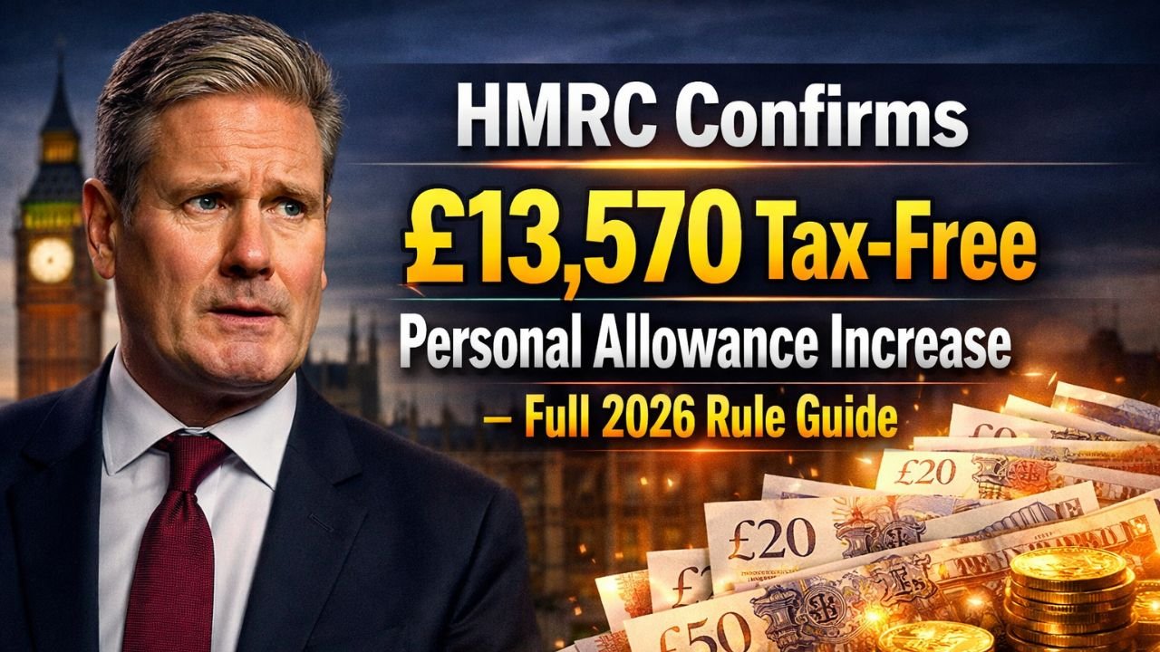 HMRC Confirms £13,570 Tax-Free Personal Allowance Increase – Full 2026 Rule Guide