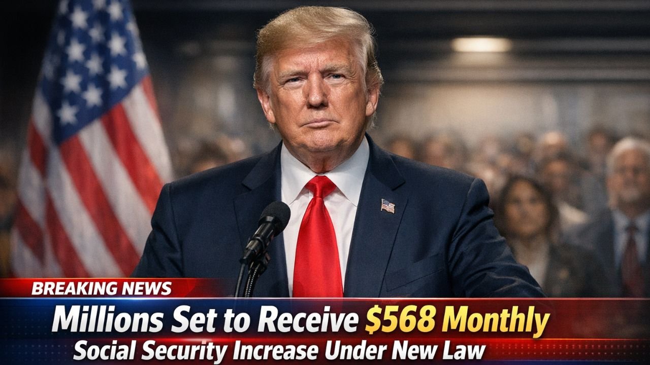 Millions Set to Receive $568 Monthly Social Security Increase Under New Law