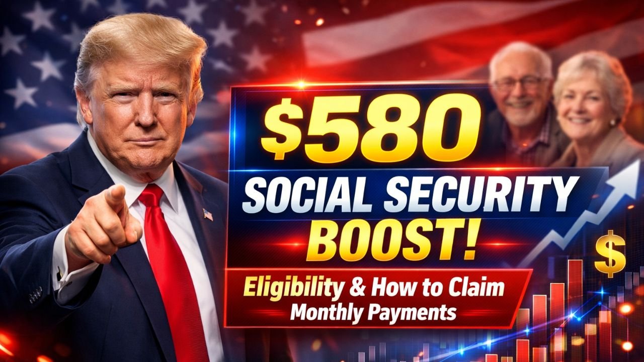 Social Security $580 Boost: Eligibility and How to Claim Monthly Payments