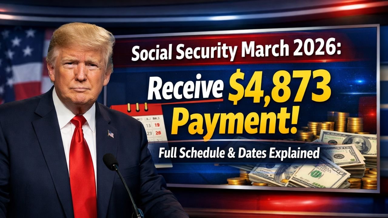 Social Security March 2026: Receive $4,873 Payment – Full Schedule & Dates Explained