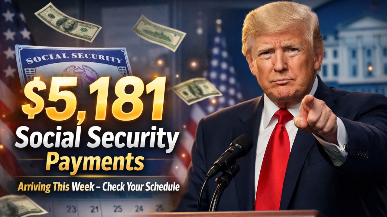 Social Security Payments Up to $5,181 Arriving This Week: Check Your Schedule